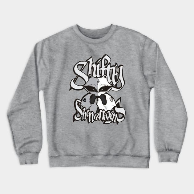 Shifty Shenanigans Crewneck Sweatshirt by argade